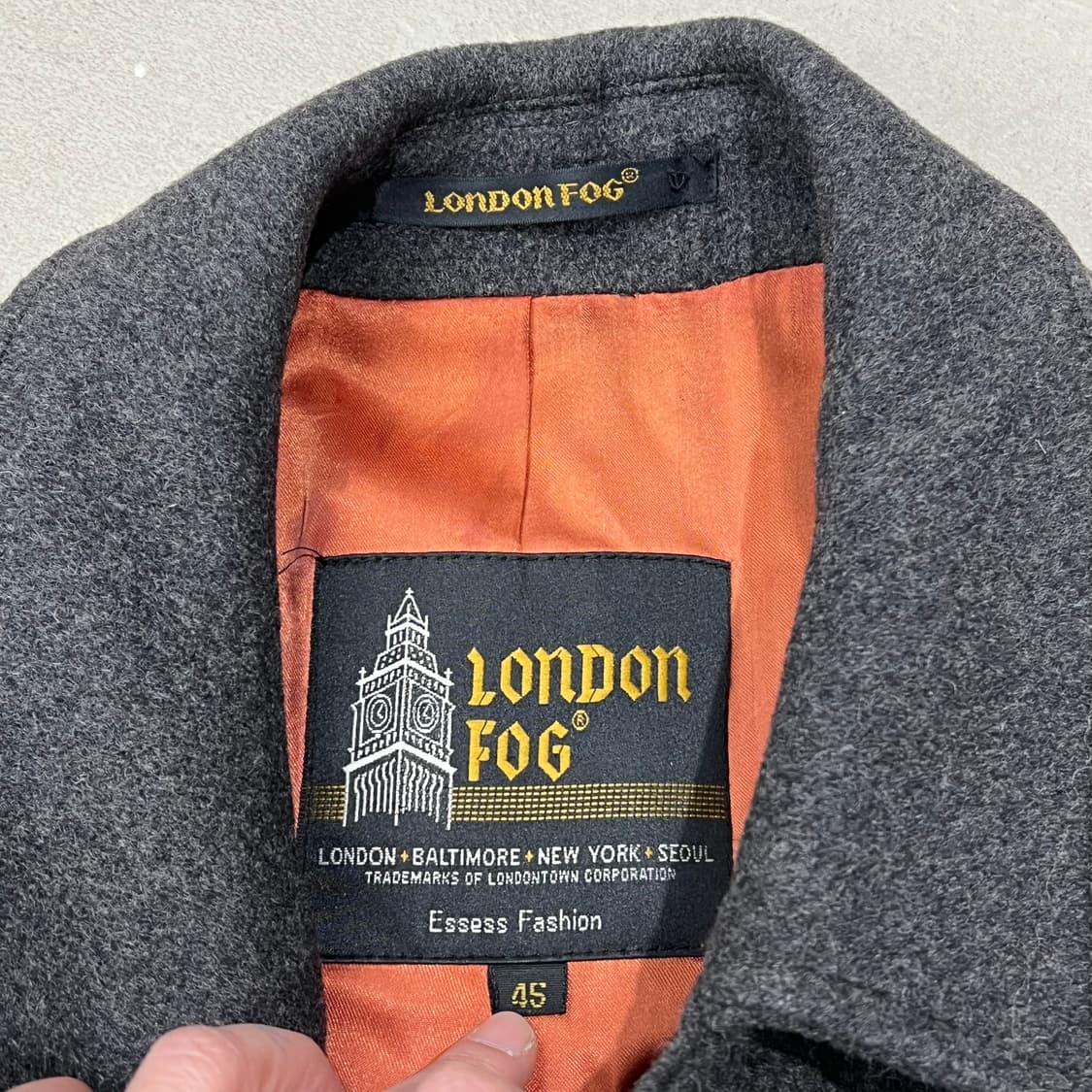 런던포그 울 맥코트 s08928 상품이미지6