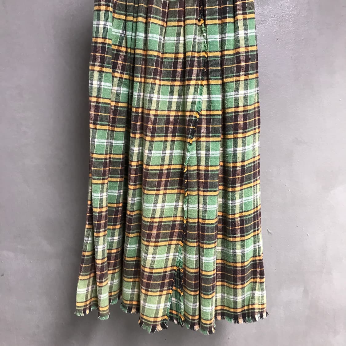 R13 알써틴 체크 스커트 XS(W) 상품이미지3