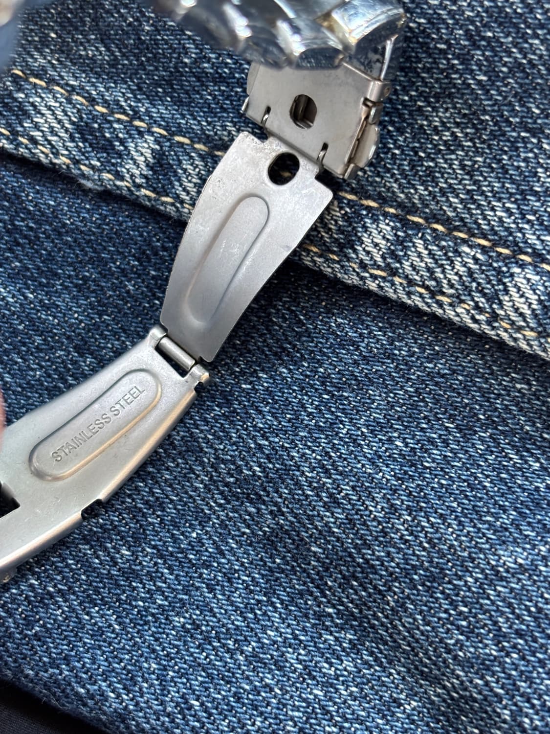vintage sinobi metal watch steel 상품이미지8