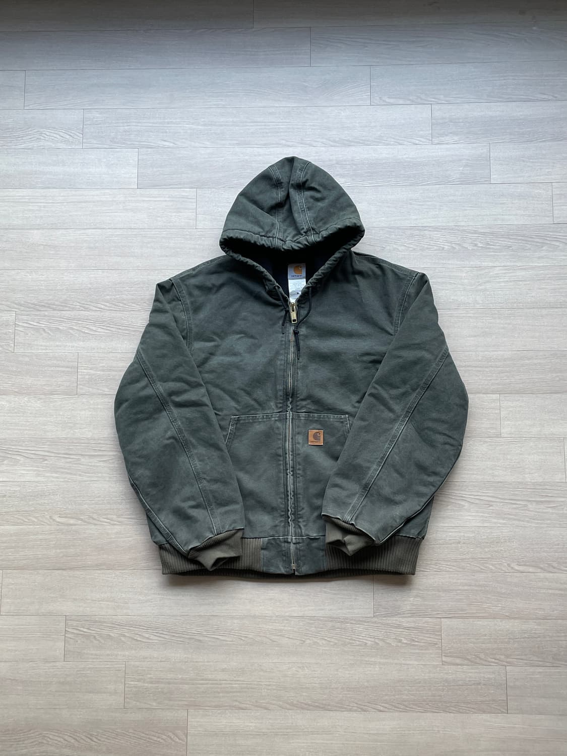 칼하트 j130 mos 모스 액티브 샌드스톤 상품이미지1