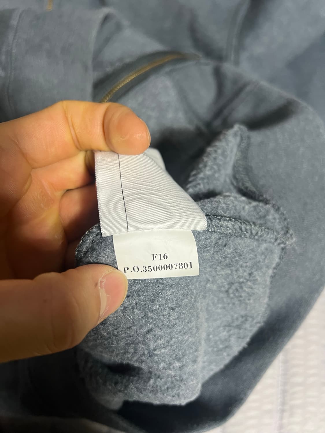 칼하트 후드집업 M 차콜 상품이미지6