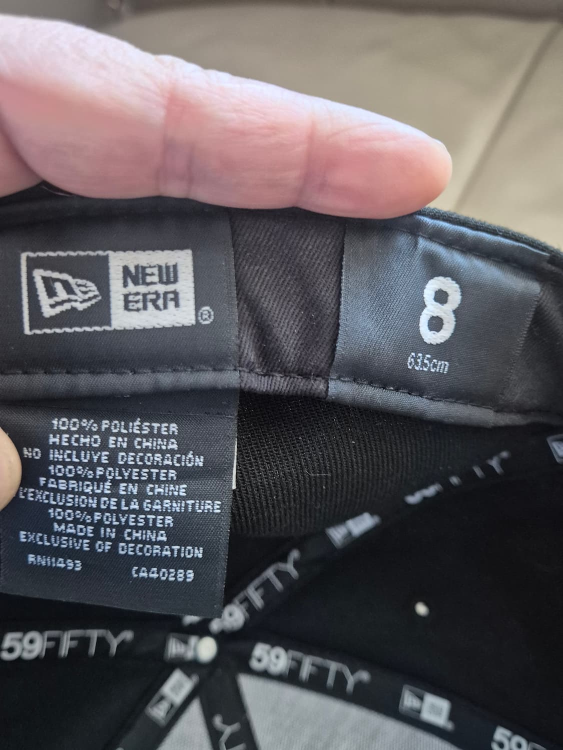 뉴에라 뉴욕양키스 모자 남자 XXL. 새상품급 상품이미지5