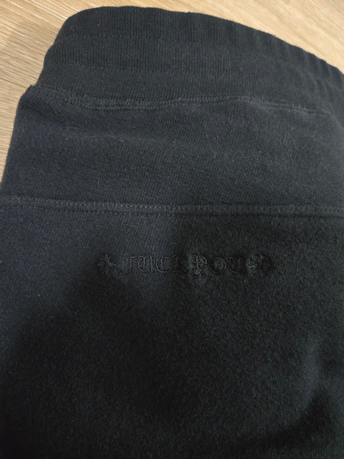 크롬하츠 대거 퍽유자수 가죽패치 팬츠 상품이미지7