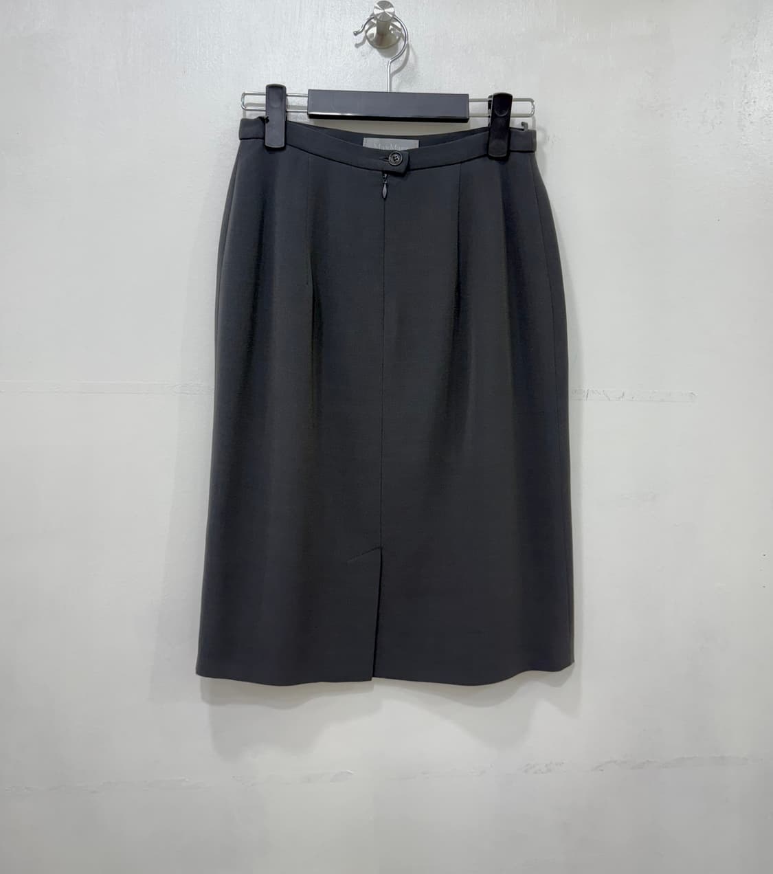 막스마라 그레이 스커트 25인치 상품이미지3