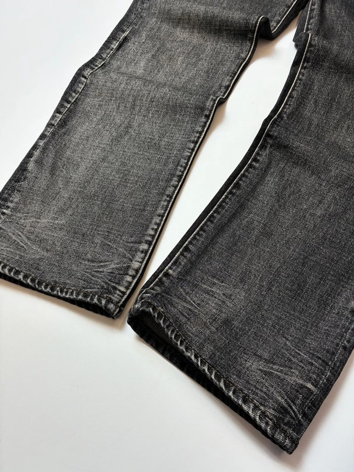 제이드런던 펑크 스터드 에이징 스트레이트 데님 팬츠 PN9147 상품이미지4