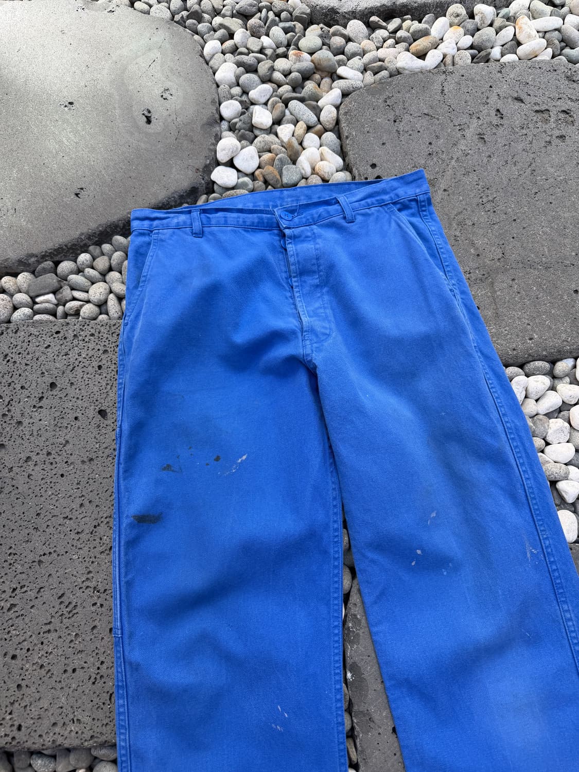 1990s LE CEDRE PAINTED WASHED 프렌치워크팬츠 상품이미지5