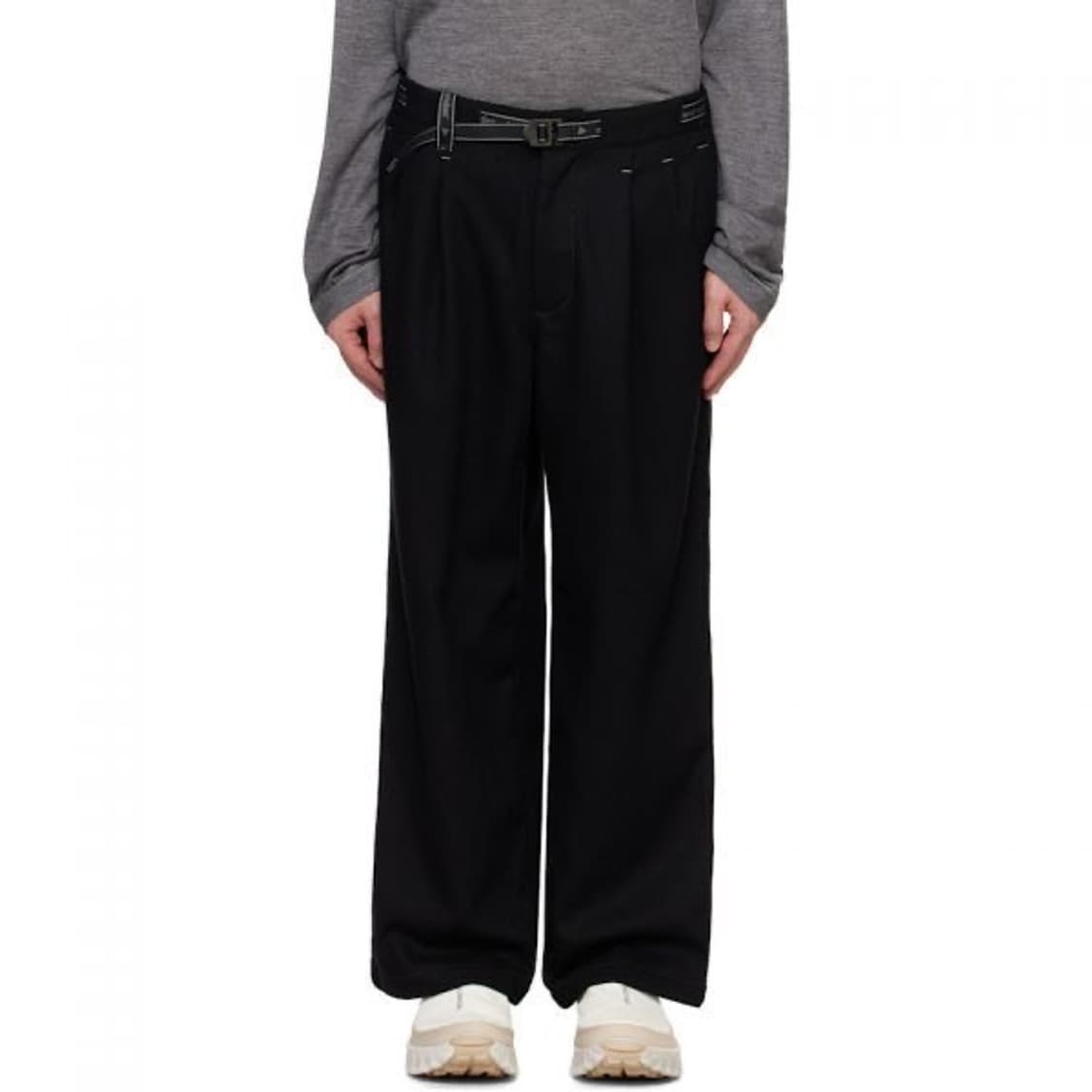 앤드원더 리울 트위드 와이드팬츠 상품이미지1