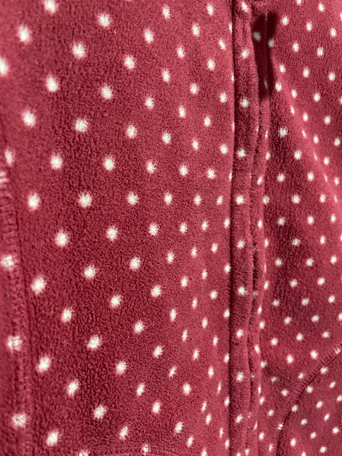 도트패턴 플리스 자켓 상품이미지2