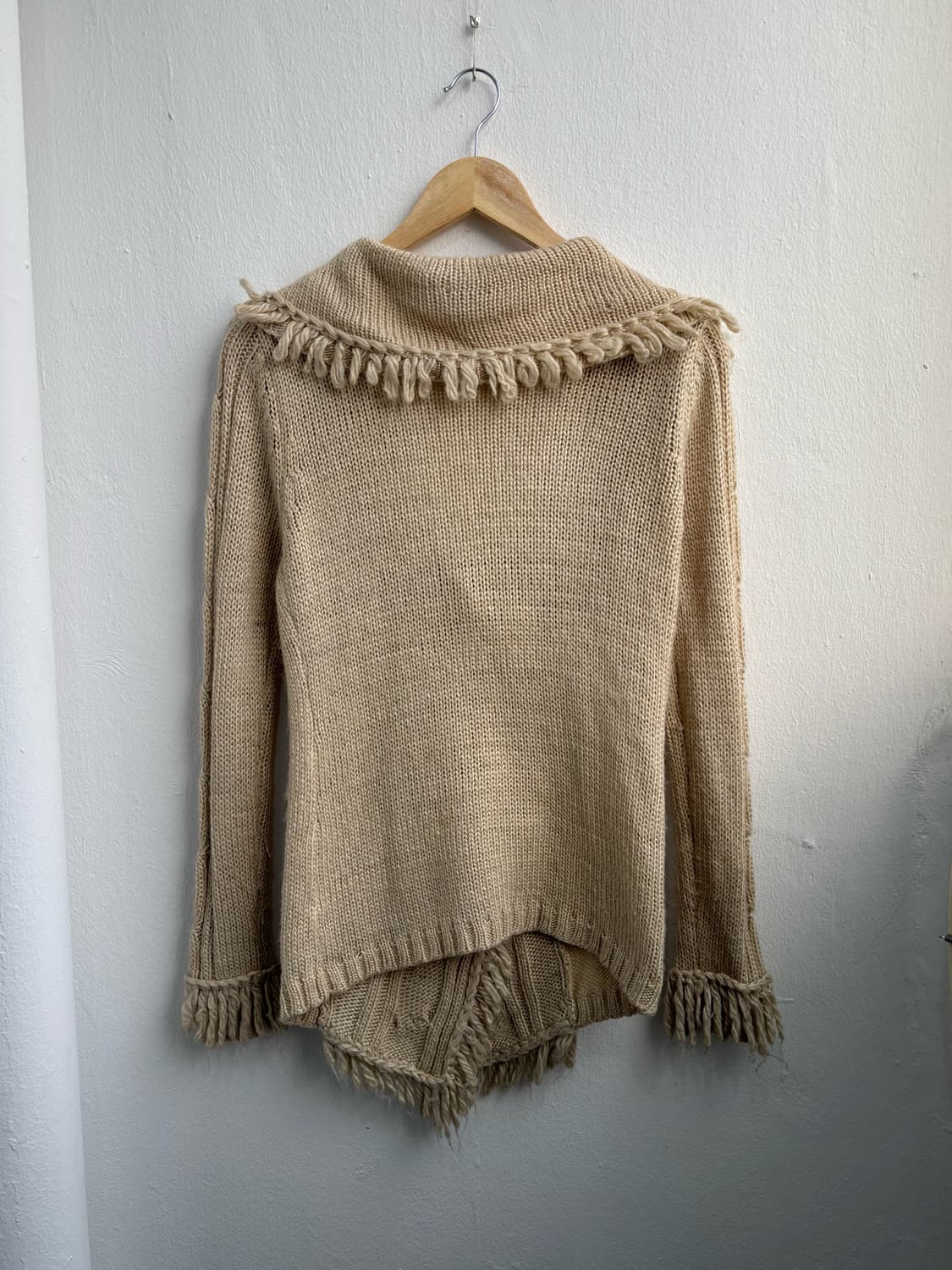 Vintage Fringe Knit Cardigan 상품이미지9