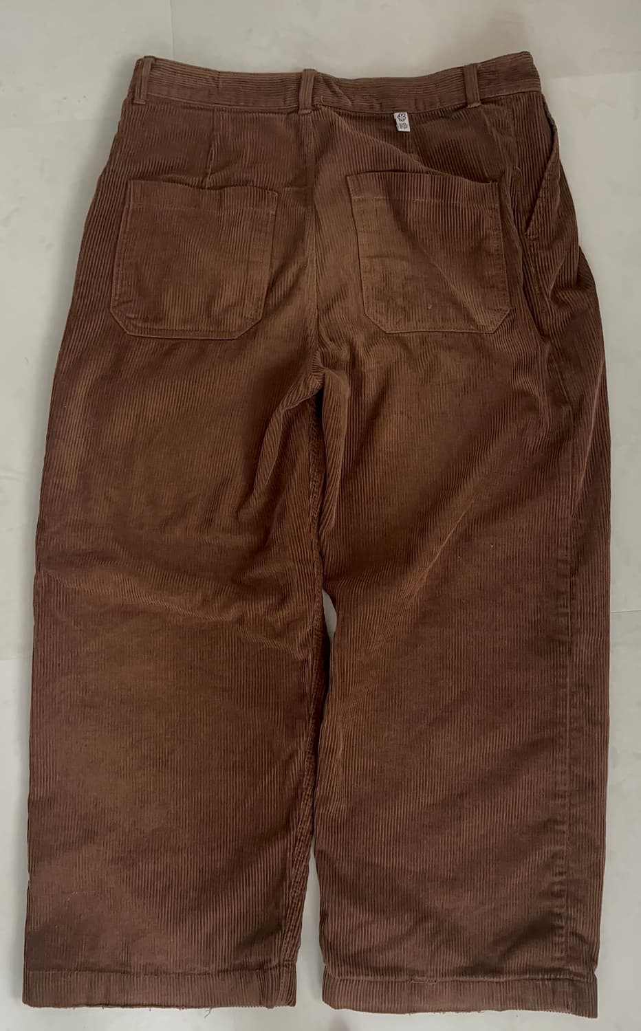 무신사 꼼파뇨 코듀로이 벌룬팬츠 브라움 상품이미지3