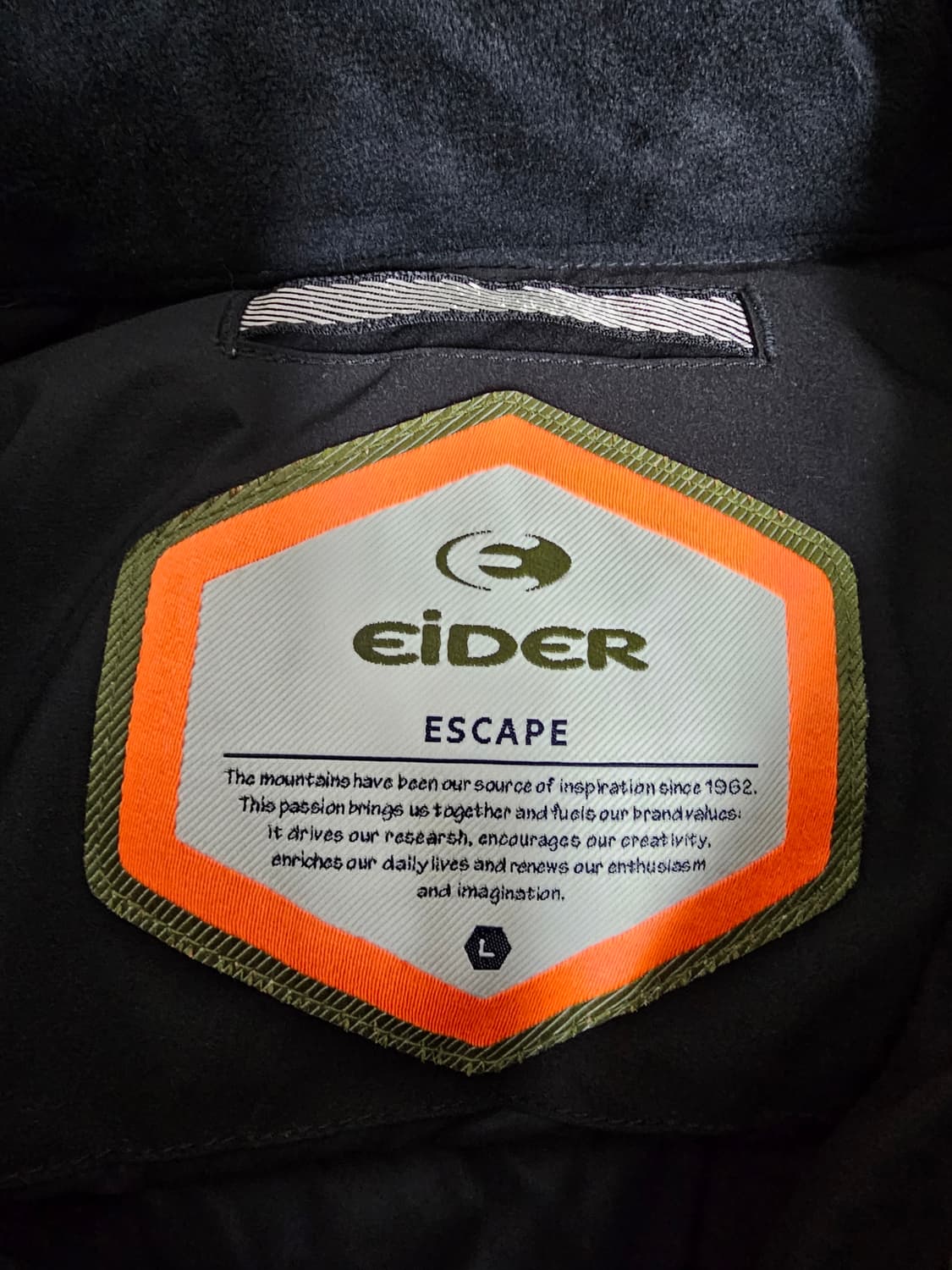 아이더 여성 나르시스 덕다운롱패딩 L 상품이미지3