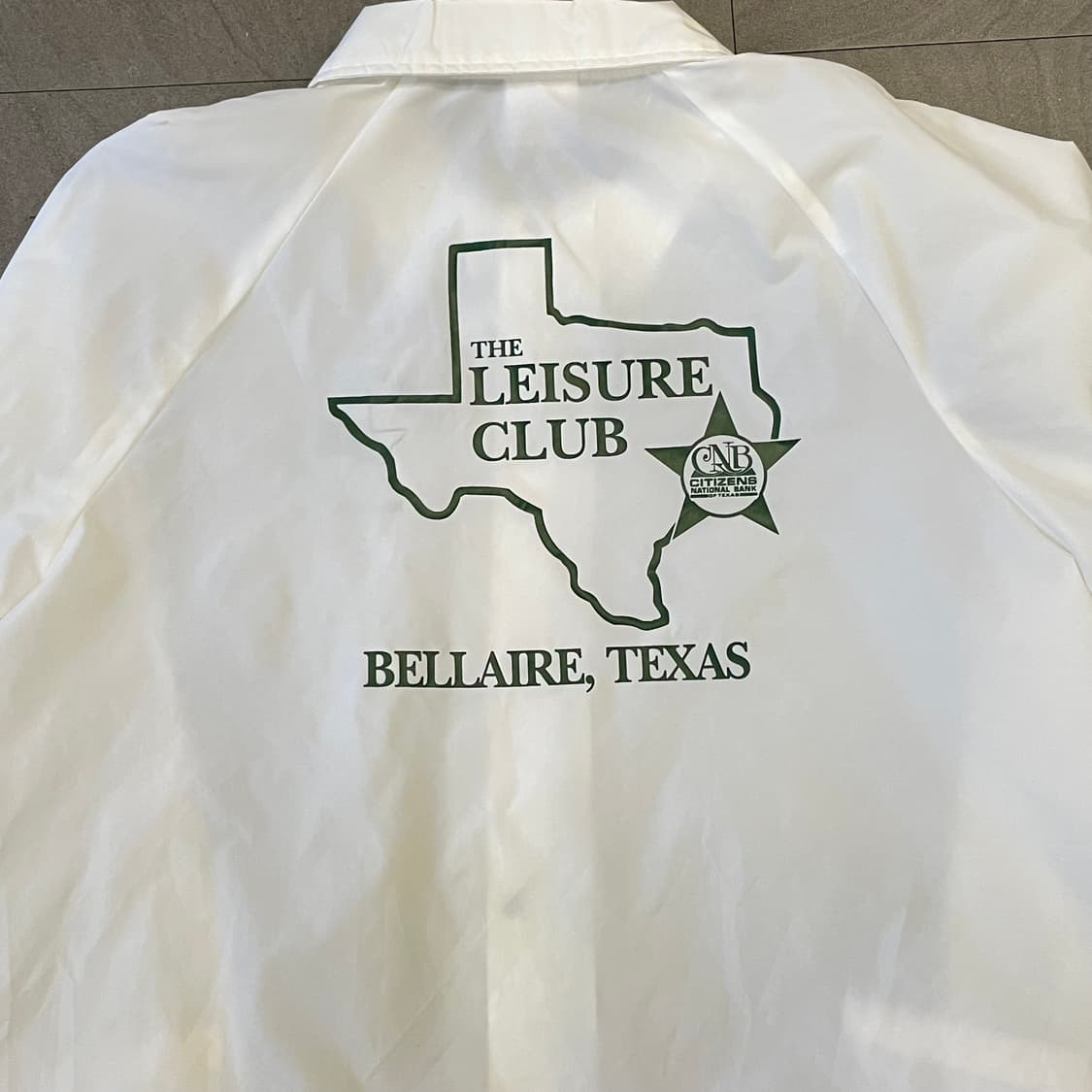 Usa 빈티지 화이트 나일론 코치 스타디움 자켓 상품이미지3