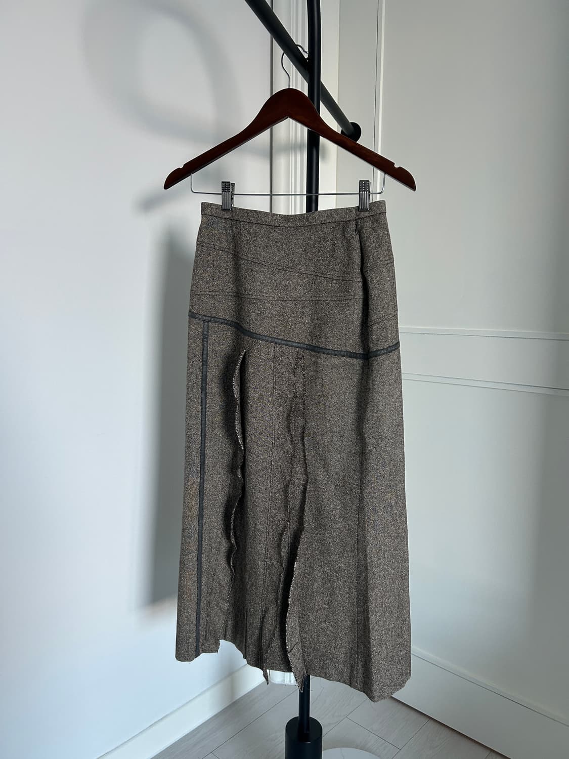 Dusky Brown Two piece / 빈티지 투피스 상품이미지9