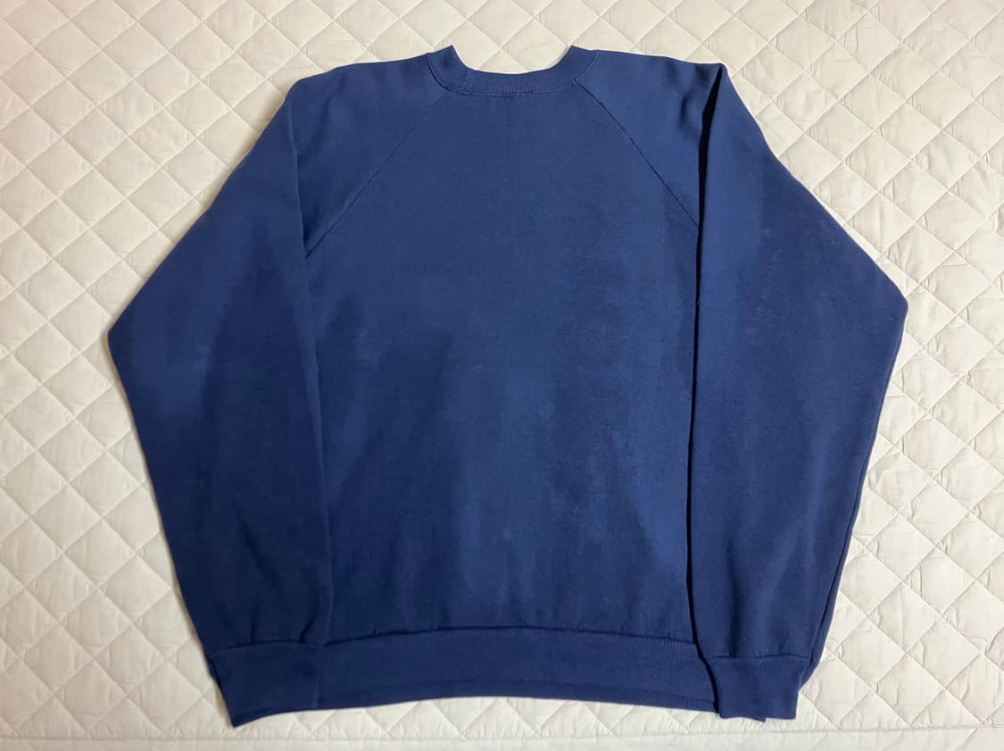 빈티지 USA 90s Hanes 헤인즈 50/50 베이스볼 스웻셔츠 XL 상품이미지4