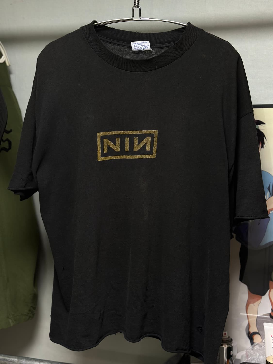 90s Nine inch nails 빈티지 나인인치네일스 티셔츠 XL 상품이미지1
