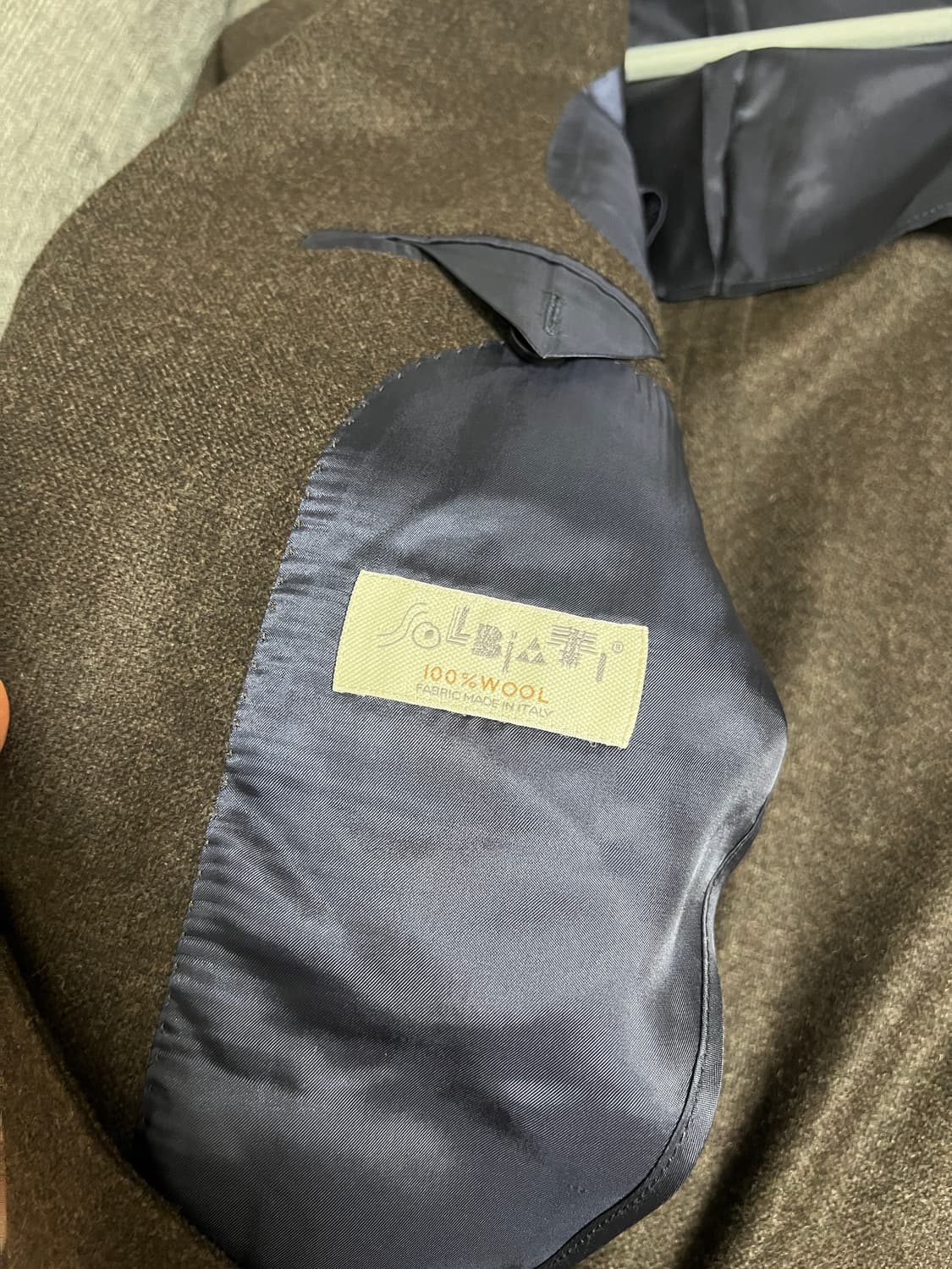 수트서플라이 다크 브라운 블레이저 자켓 40R(50) 상품이미지5