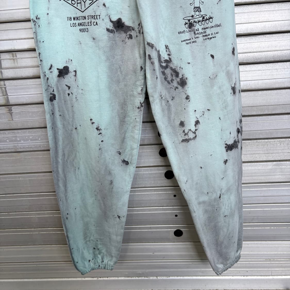 웨스트폴 핸드 다이드 스웻팬츠 상품이미지4