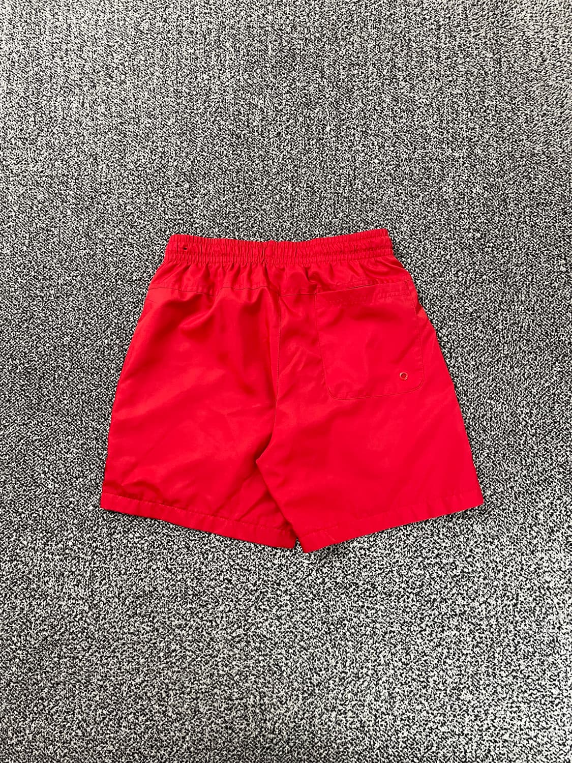 빈티지9. 나이키 우븐 라인드 플로우 숏팬츠 반바지 레드 안감 메쉬 상품이미지3