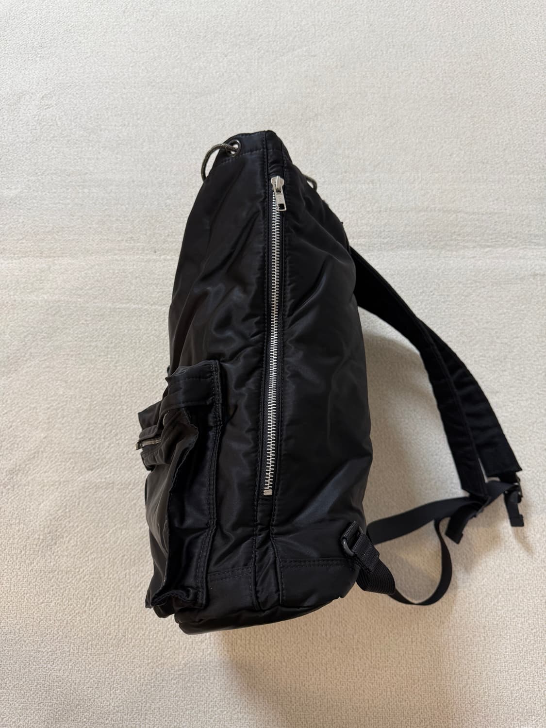 (미사용급) PORTER 포터 탱커 백팩 럭색 지퍼 블랙 상품이미지4