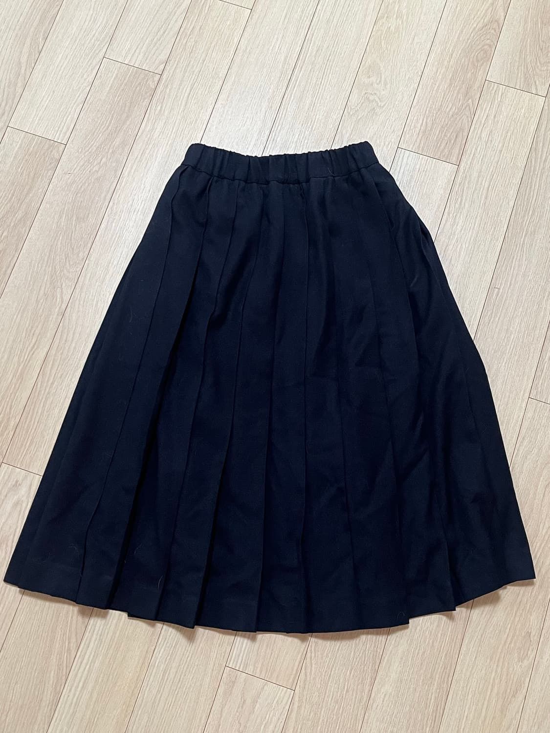 Studio tomboy 플리츠 미디스커트 상품이미지1