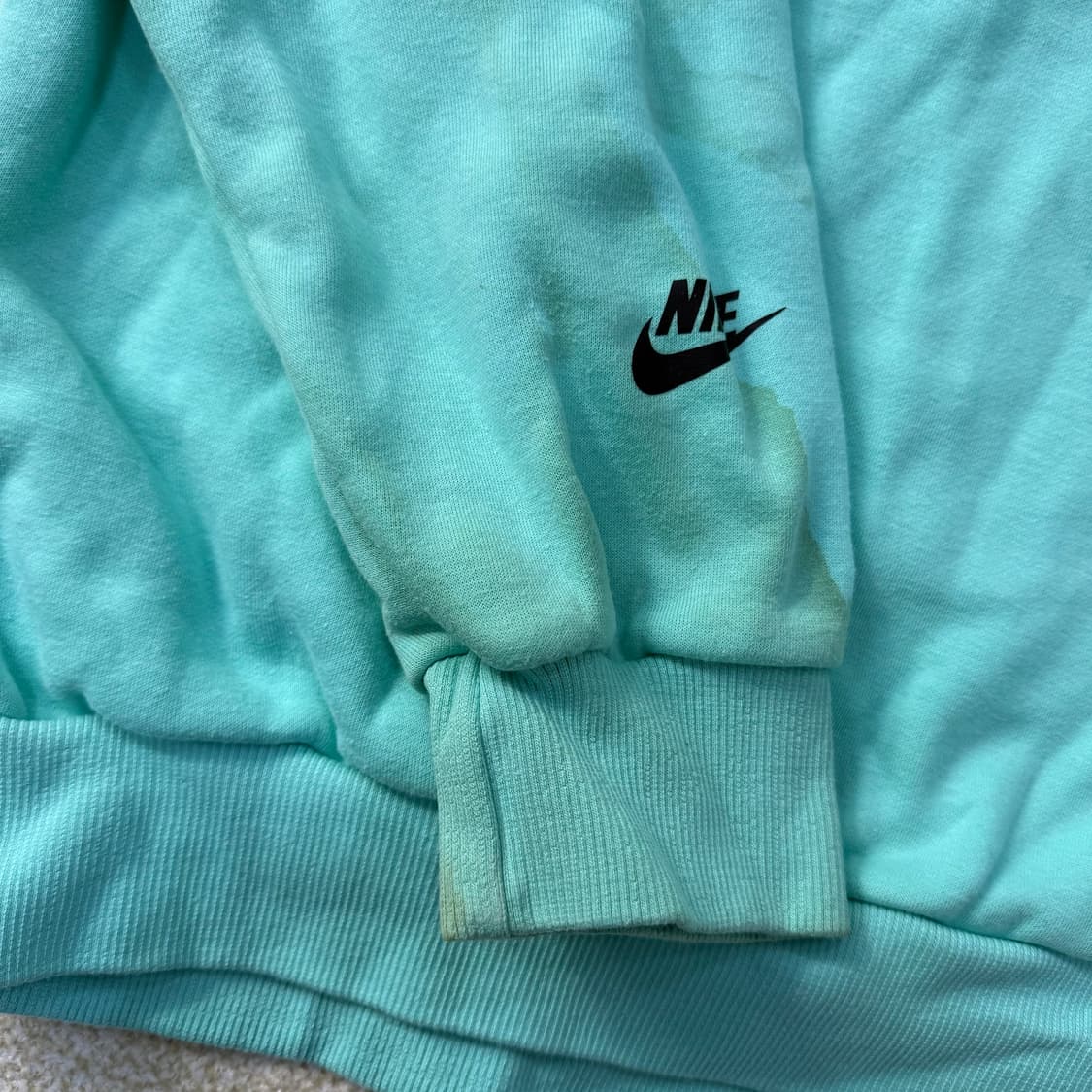 M 나이키 민트 맨투맨 0209T 상품이미지3