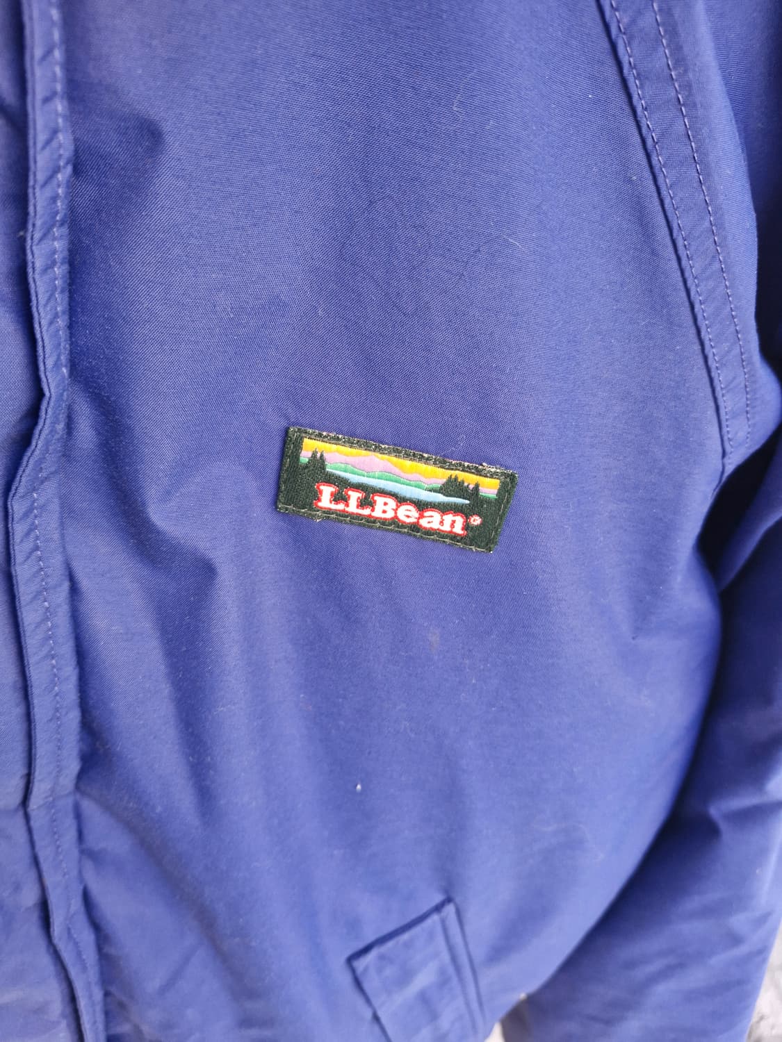 Z-123 90s LL BEAN 고어텍스 엘엘비 웜업 봄버 자켓 상품이미지3