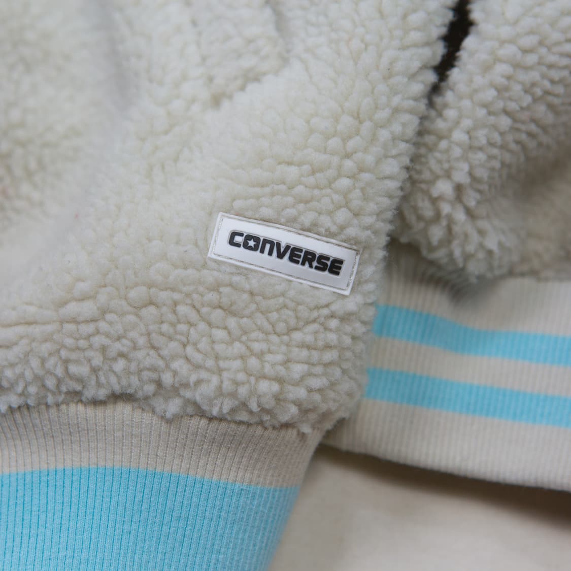 골프 르플레르 x 컨버스 플리스 봄버 자켓 상품이미지6