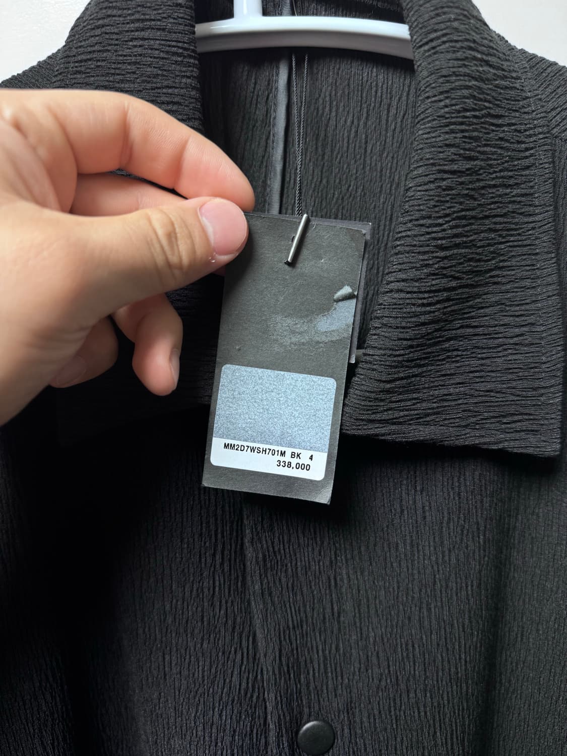 클럽모나코 블랙 셔츠 자켓 L사이즈 상품이미지3