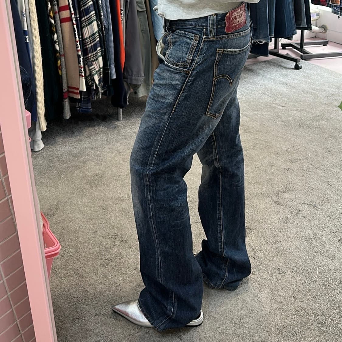 리바이스505 레귤러 스트레이트 빈티지 데님(34) 상품이미지2