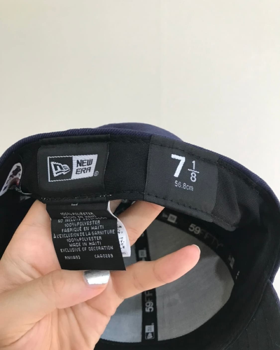 뉴에라 템파베이 네이비 56.8cm 상품이미지5