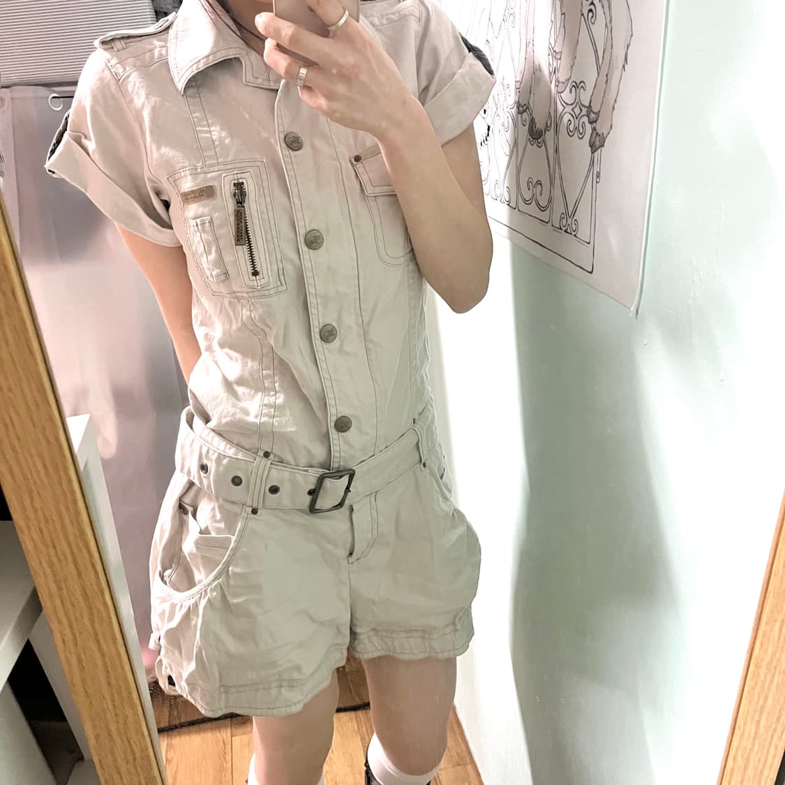 버버리 블루라벨 사파리 점프수트  상품이미지4