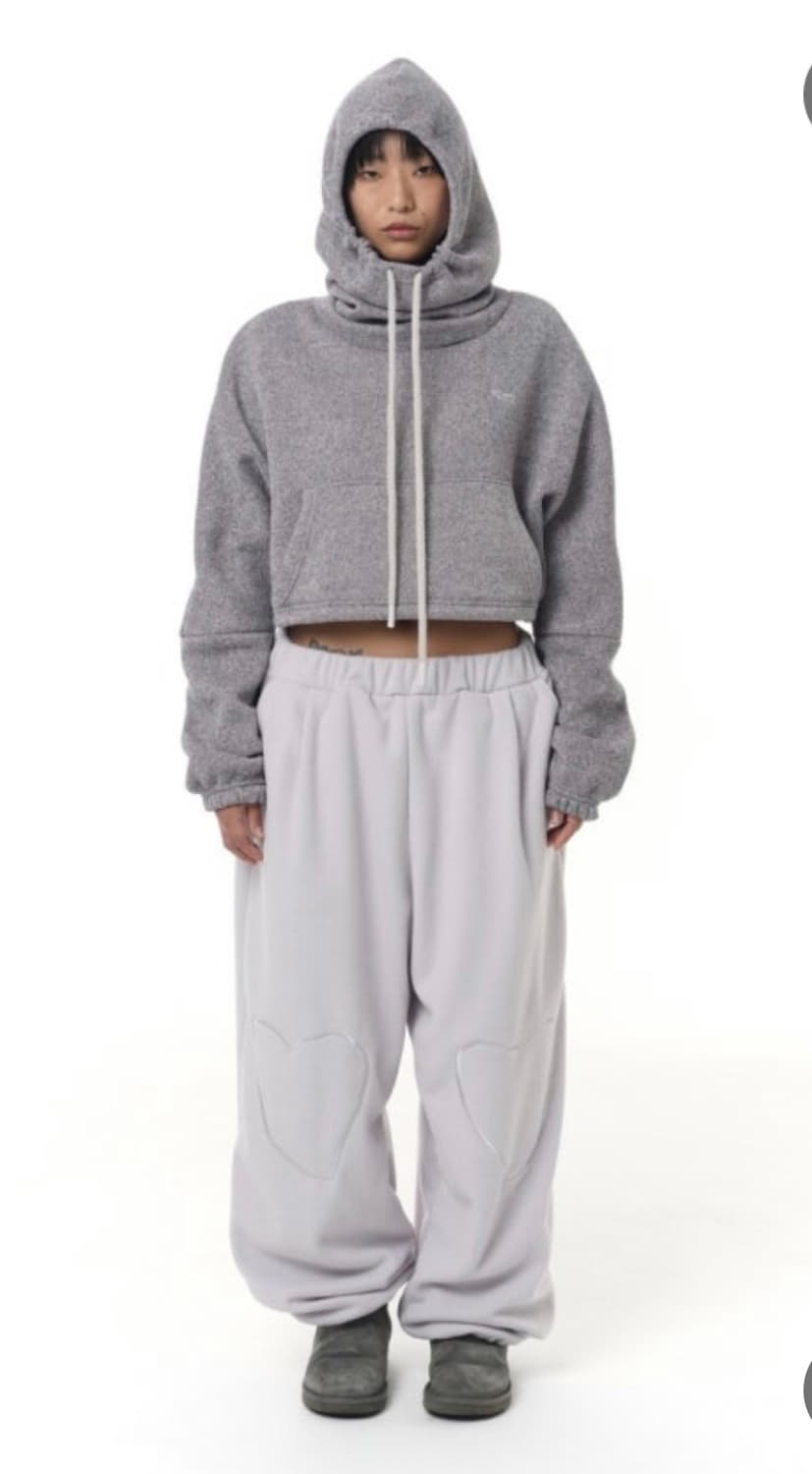 파히섬 텐스댄스 하트 후리스팬츠 상품이미지1