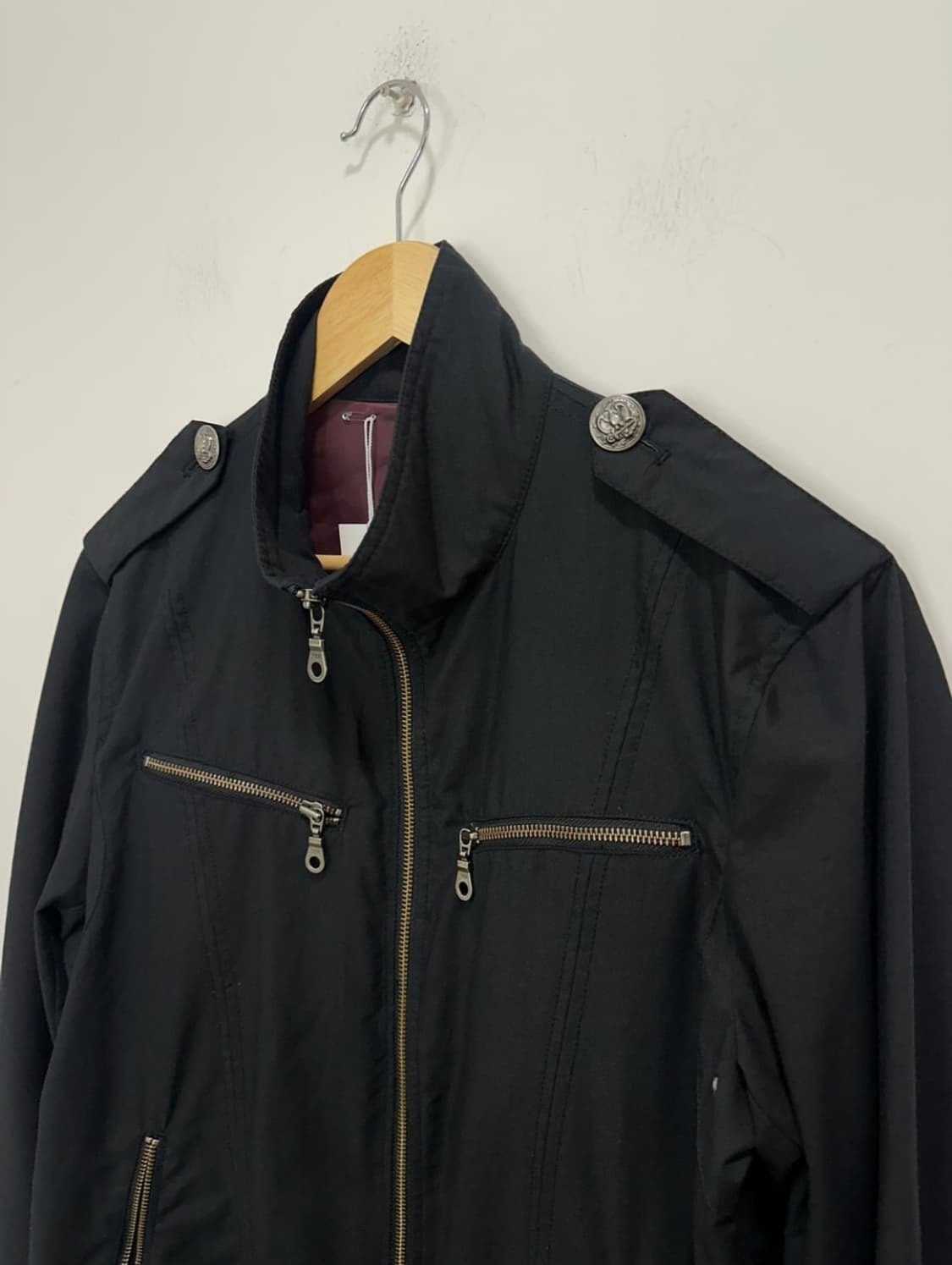 락시크 락펑크 어깨 견장 포켓 자켓 상품이미지1