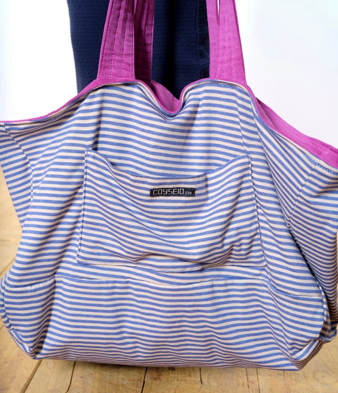 코이세이오 038 OVERSIZED TOTE BAG PINK 상품이미지2
