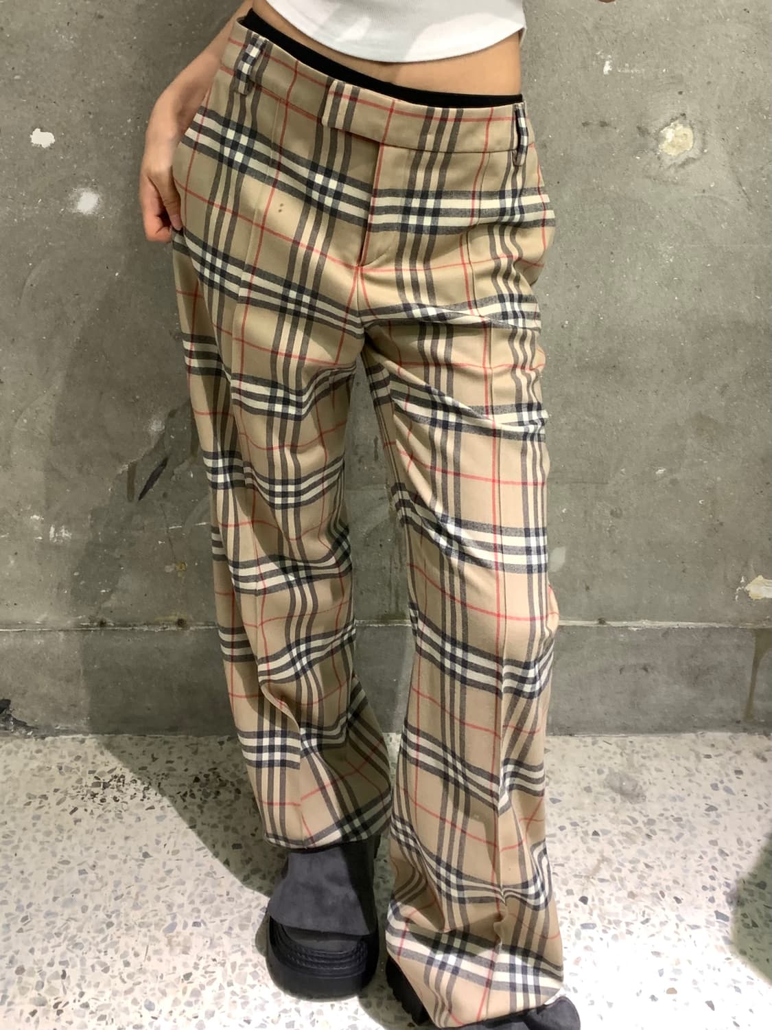 Burberry 버버리 노바체크 스트레이트 슬랙스 상품이미지1