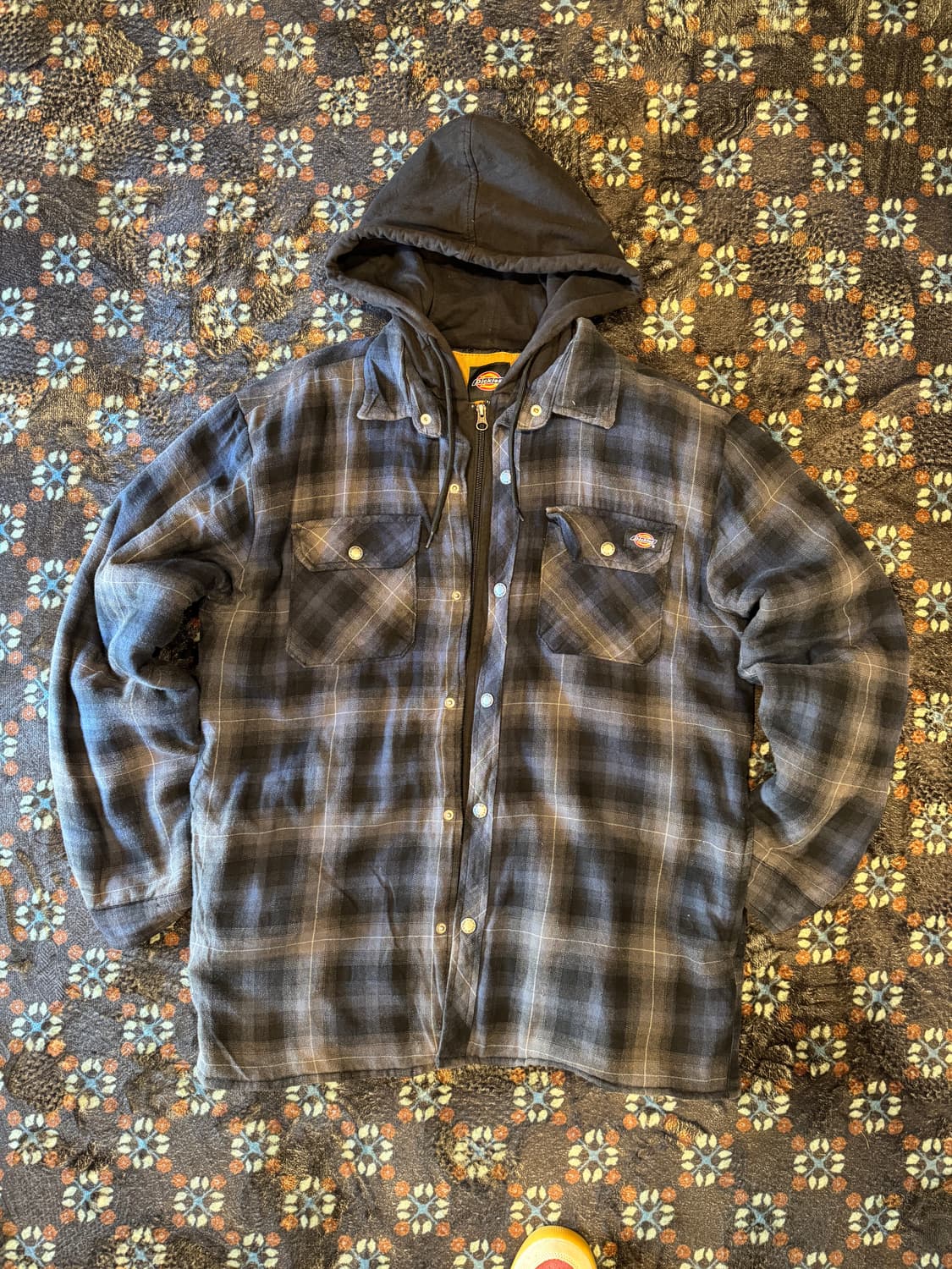 디키즈 체크 후드자켓 상품이미지1