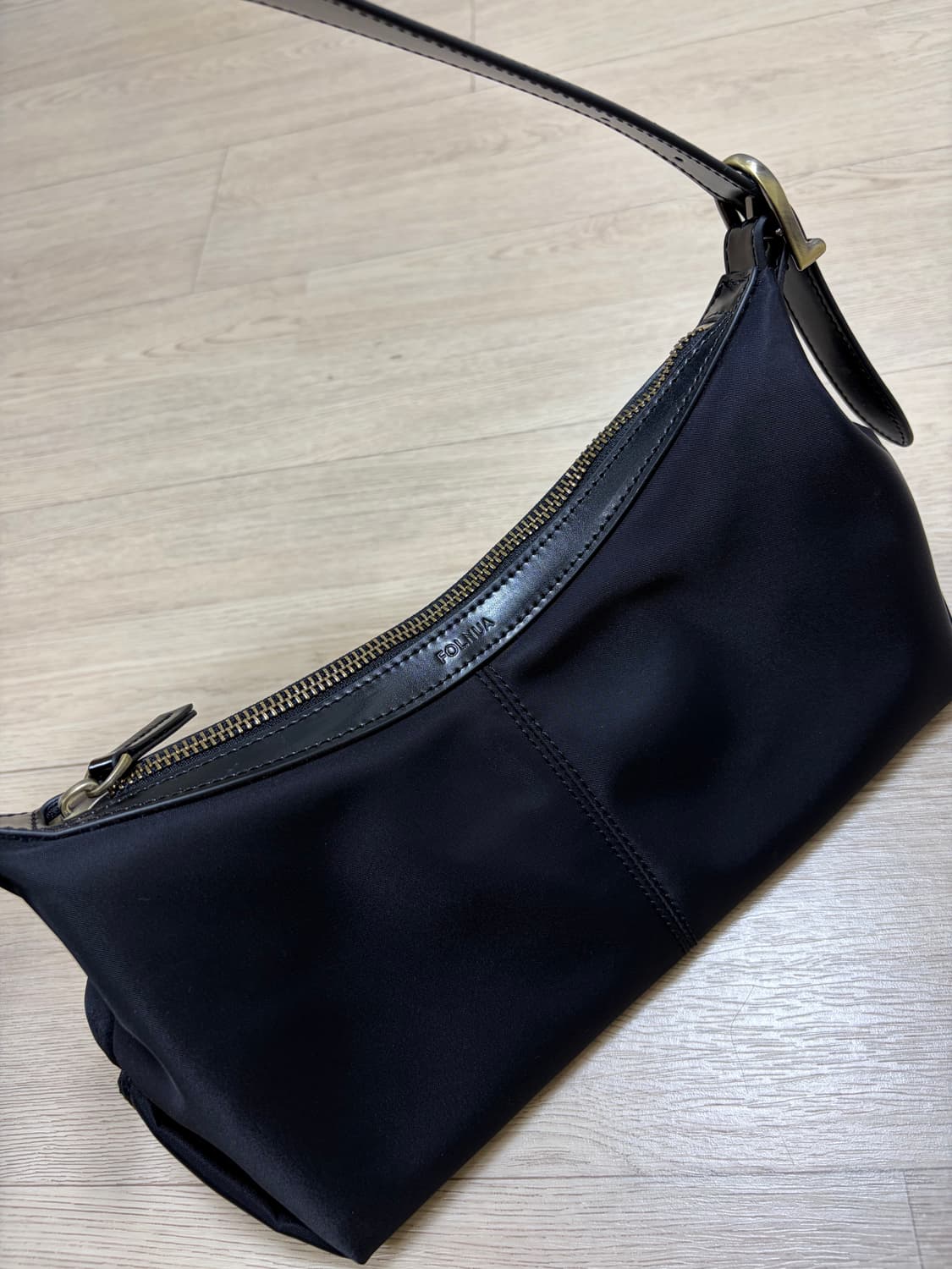 FOLNUA 폴뉴아 미니 바토백- 나일론 블랙 상품이미지5