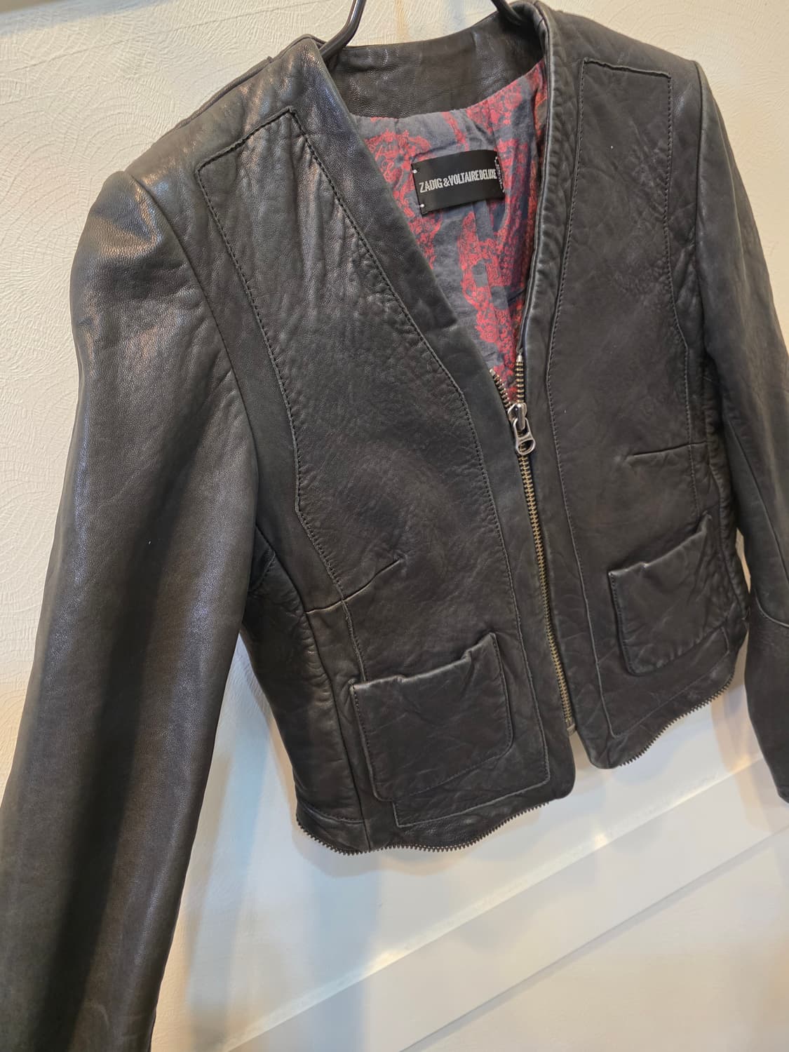 자딕앤볼테르 가죽 블랙 가죽자켓 상품이미지6