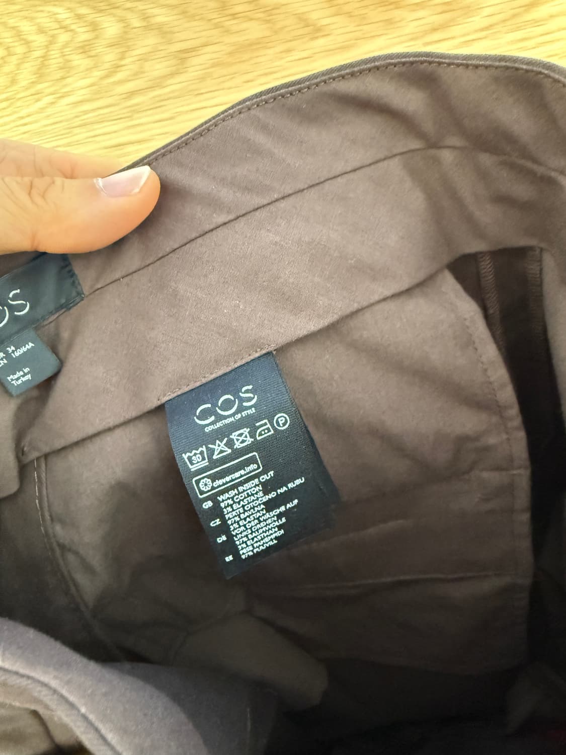 코스(COS) 코튼 팬츠 상품이미지6