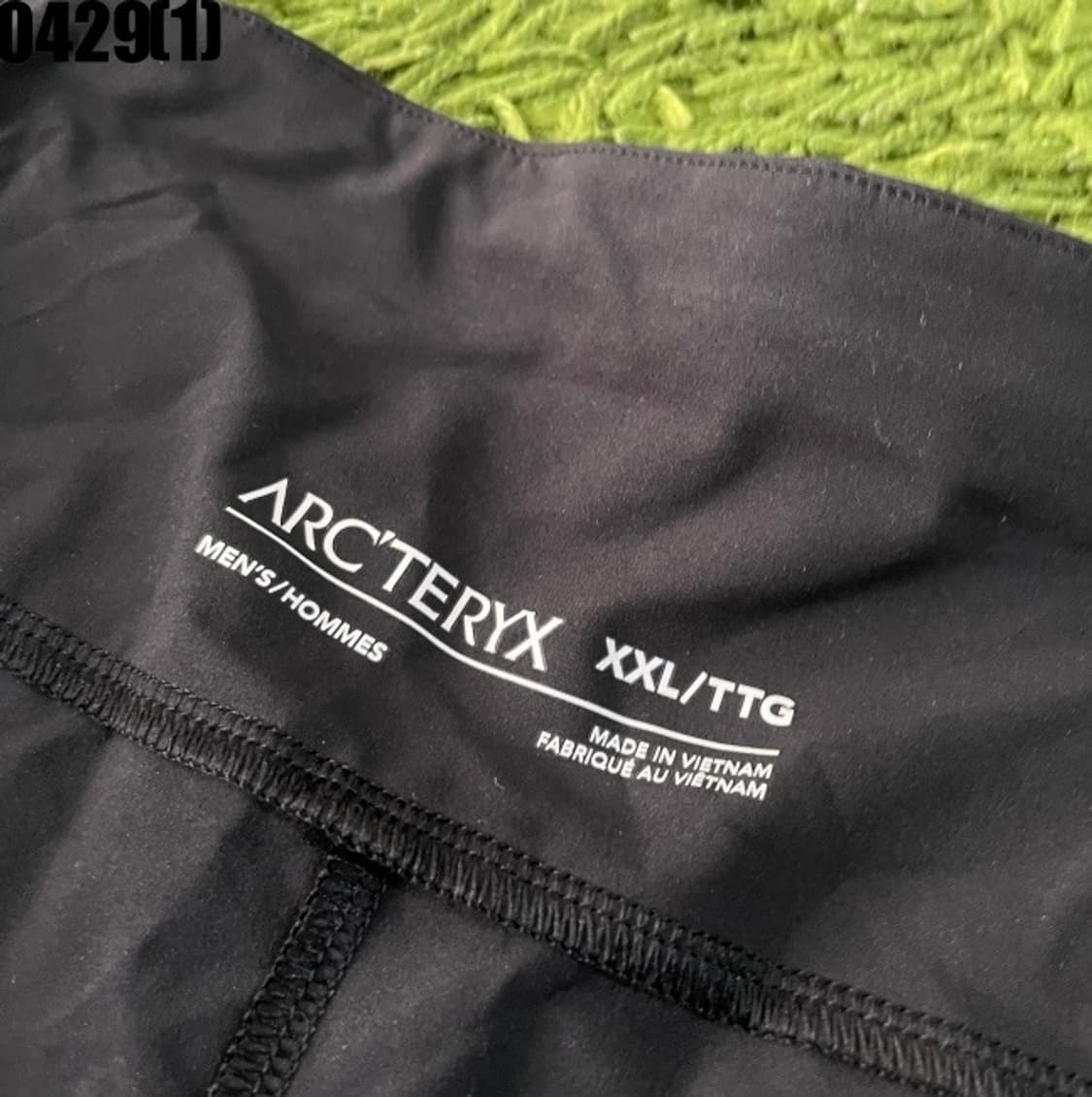 아크테릭스 반바지 xxl 상품이미지3