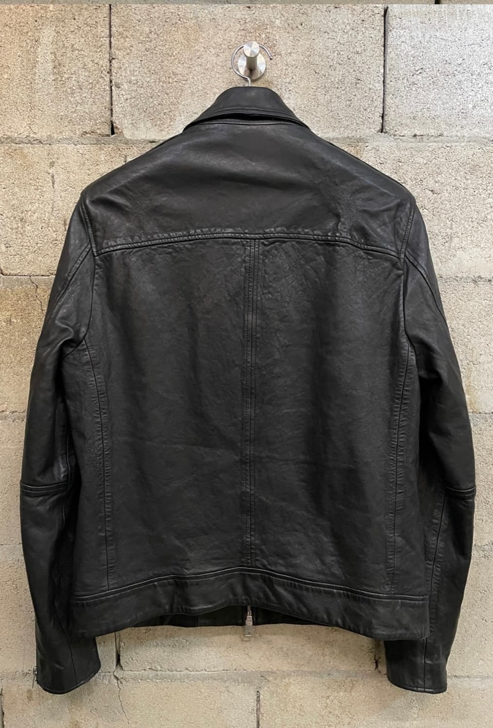 All Saints 바스톤 램스킨 레더 자켓 상품이미지2