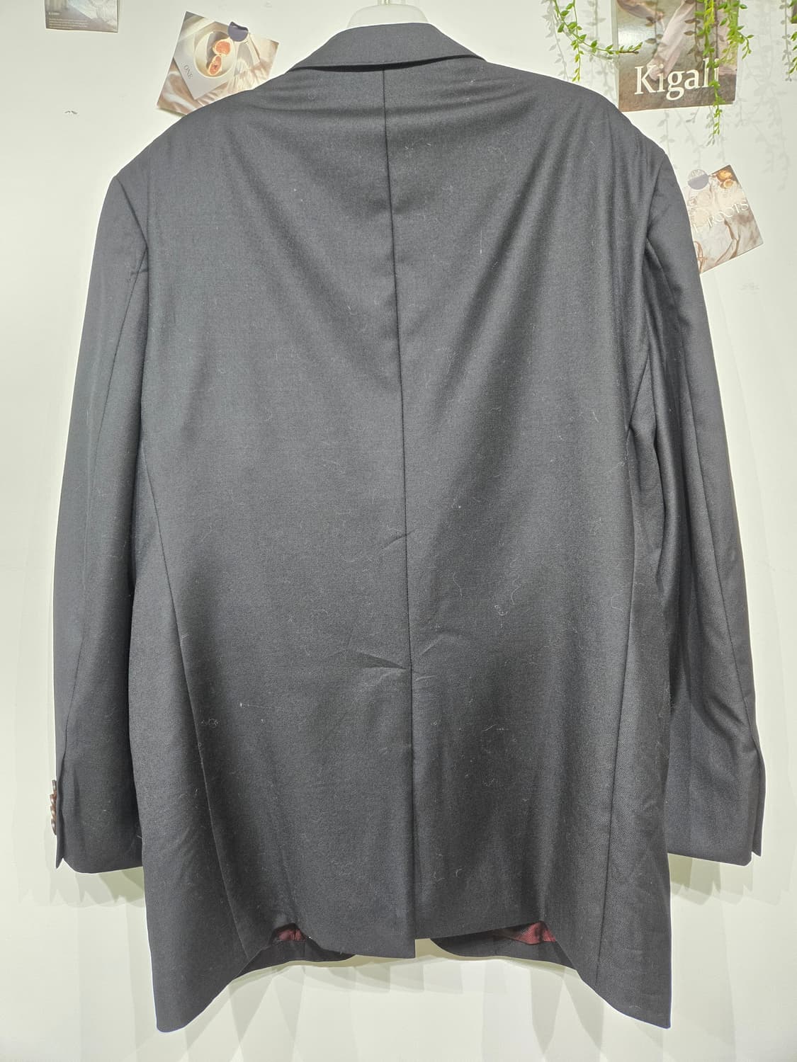 에르메네질도 제냐 블랙 남성 정장 자켓 상품이미지4