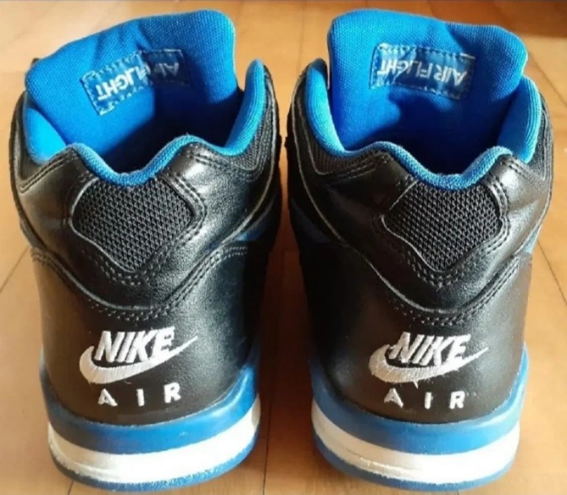 나이키 에어 플라이트89 레더 블랙 게임로얄 280 상품이미지5