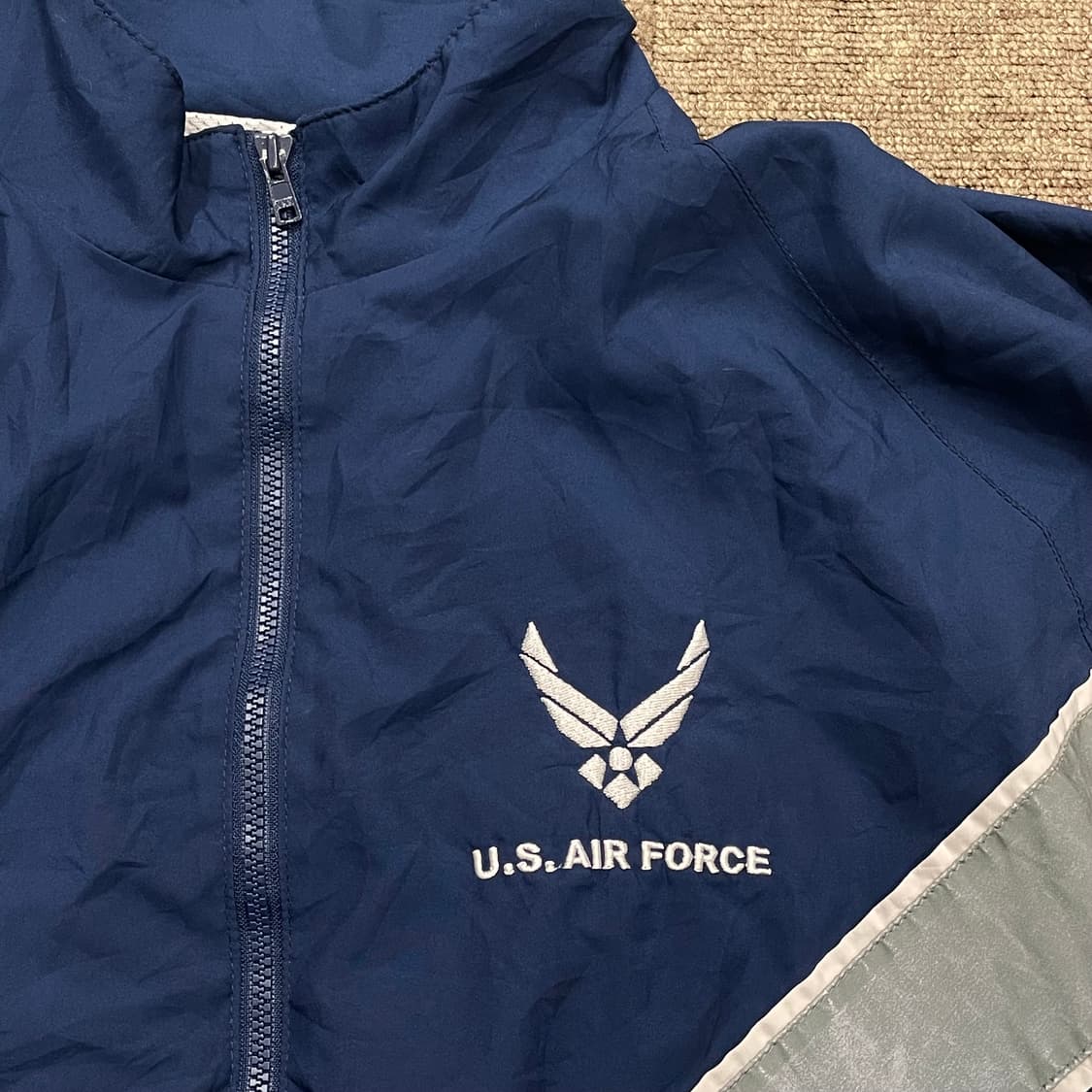(S) 오리지널 US IPFU 미공군 바람막이 자켓 상품이미지6