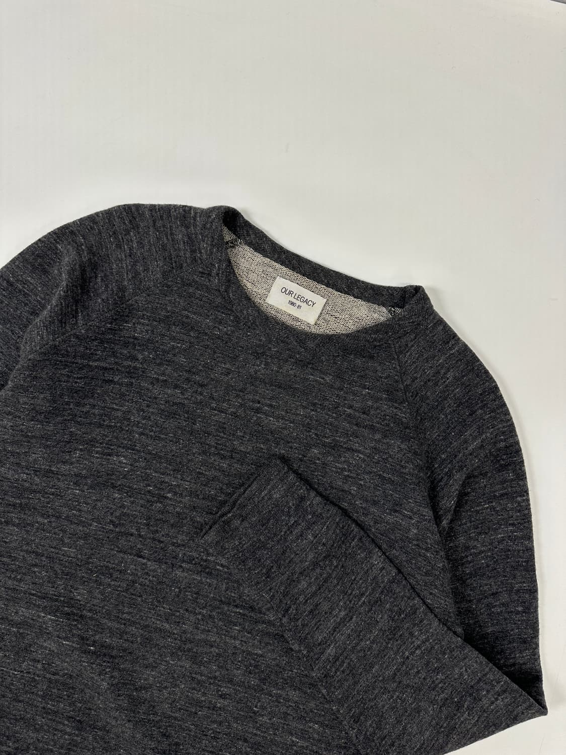 아워레가시 울 코튼 스웻셔츠 m 상품이미지1