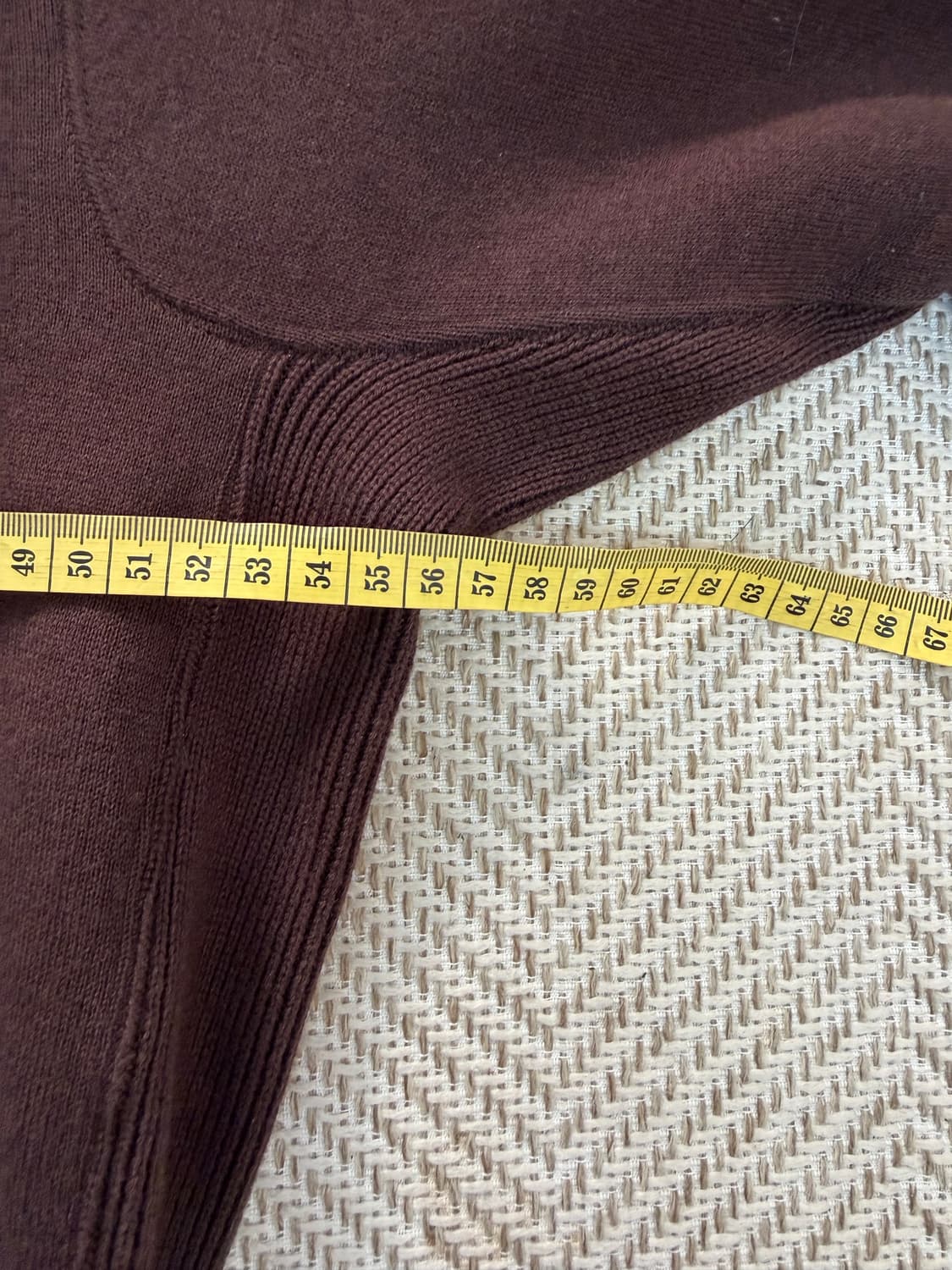 매장판정품) 사카이 여성 루즈핏 캐시미어 니트 스웨터 1 상품이미지7