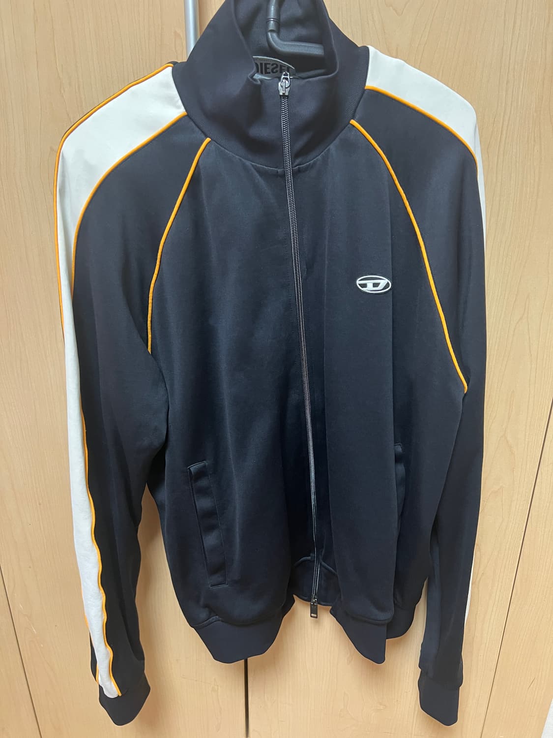 디젤 S-라록 슬리브 밴드 트랙 자켓 블랙 상품이미지1