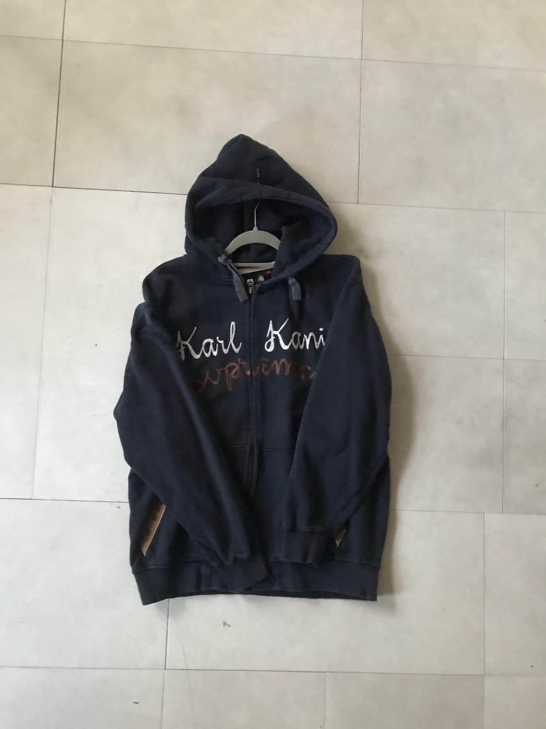 칼카니 00s 오버핏 후드집업 상품이미지6