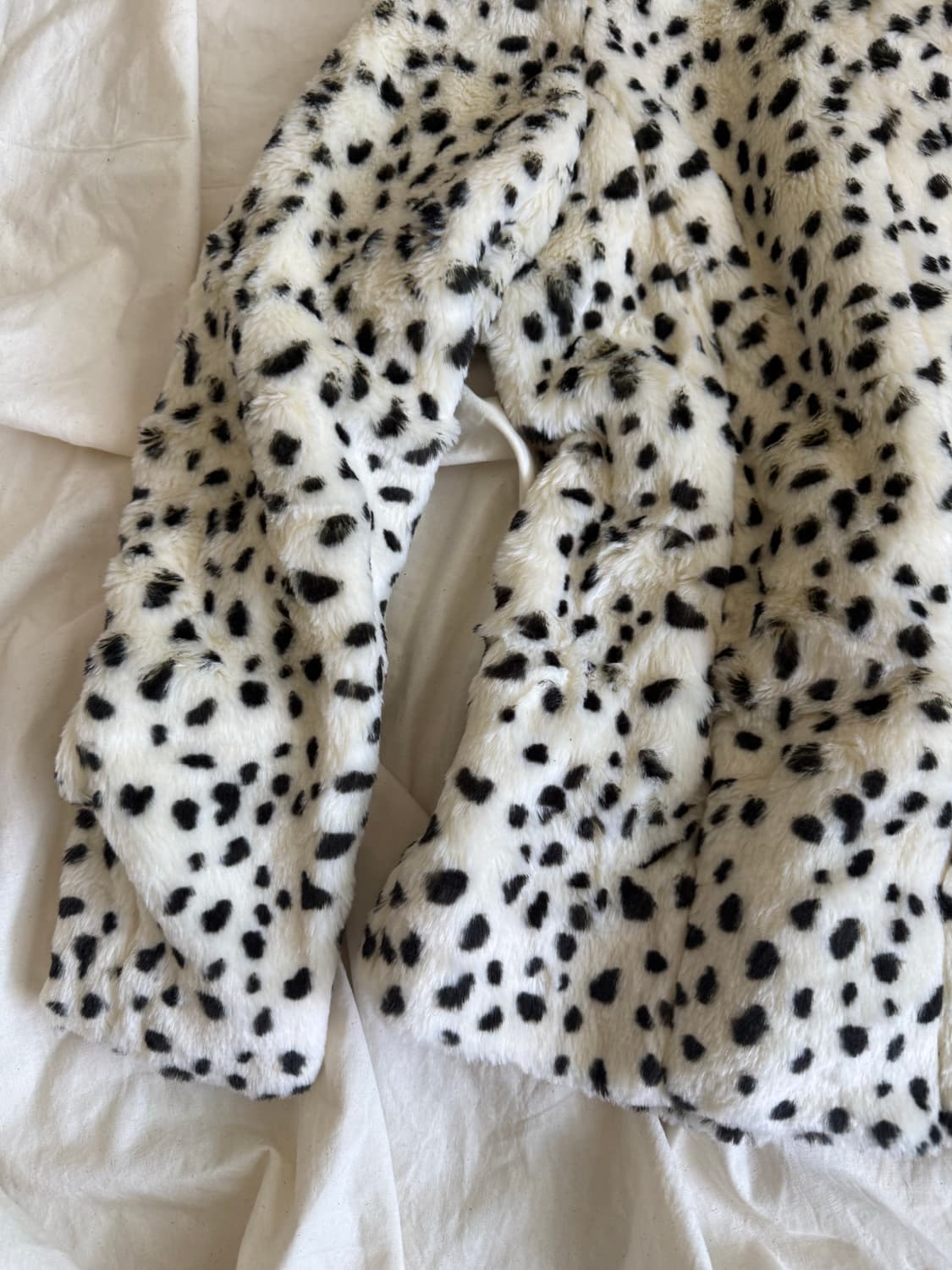 호피갸루 레오파드 나나 펑크 퍼 자켓 상품이미지2