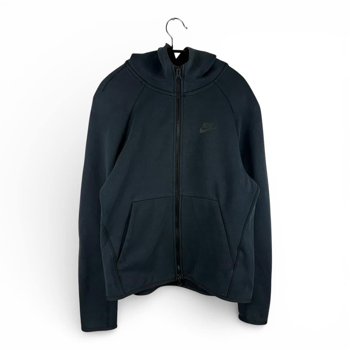 M) 나이키 테크플리스 후드집업 블랙 상품이미지1